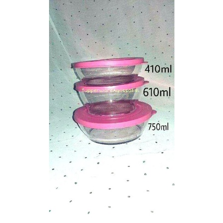 Tupperware kristal Bowl (3)