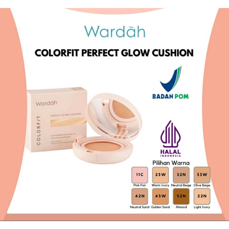 Wardah Colorfit Perfect Glow Cushion