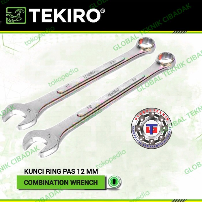 Limited Kunci Ring Pas Tekiro 12 Mm Wr-Co007 Gilaa