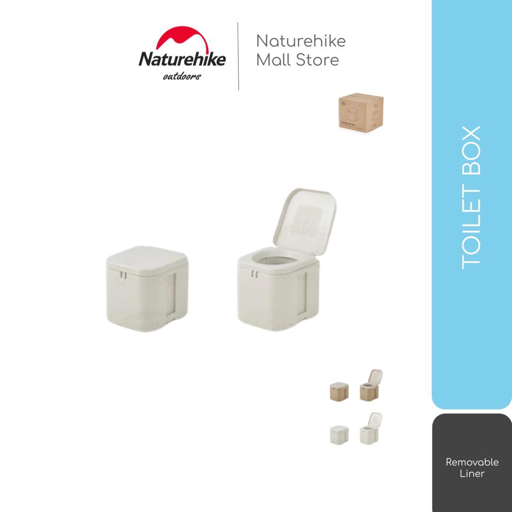 TOILET BOX MOBILE / PORTABLE CAMPING OUTDOOR NATUREHIKE CNH22HJ003
