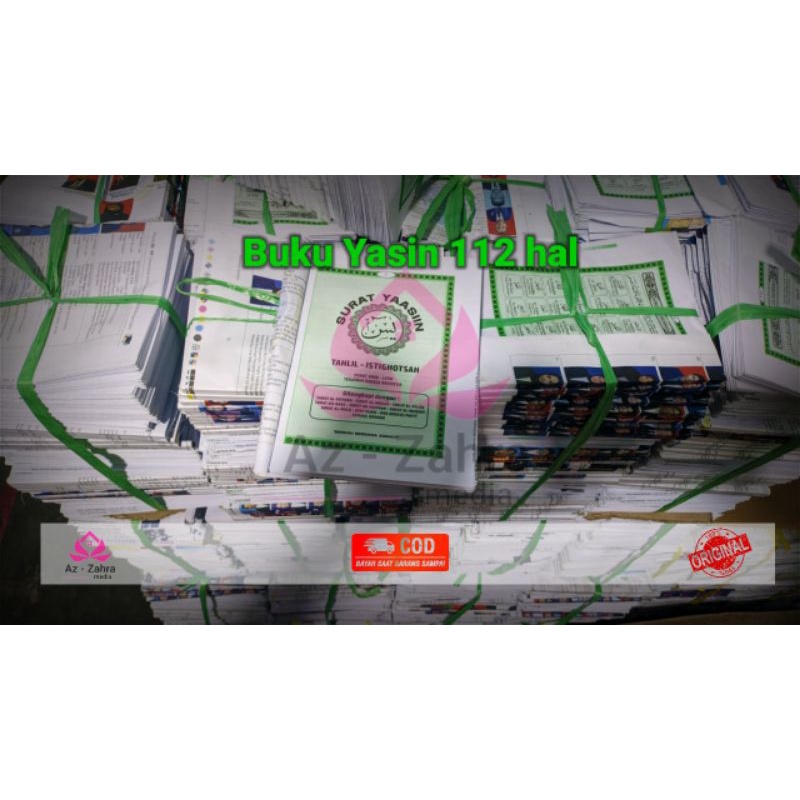 Buku yasin blanko 112 hal