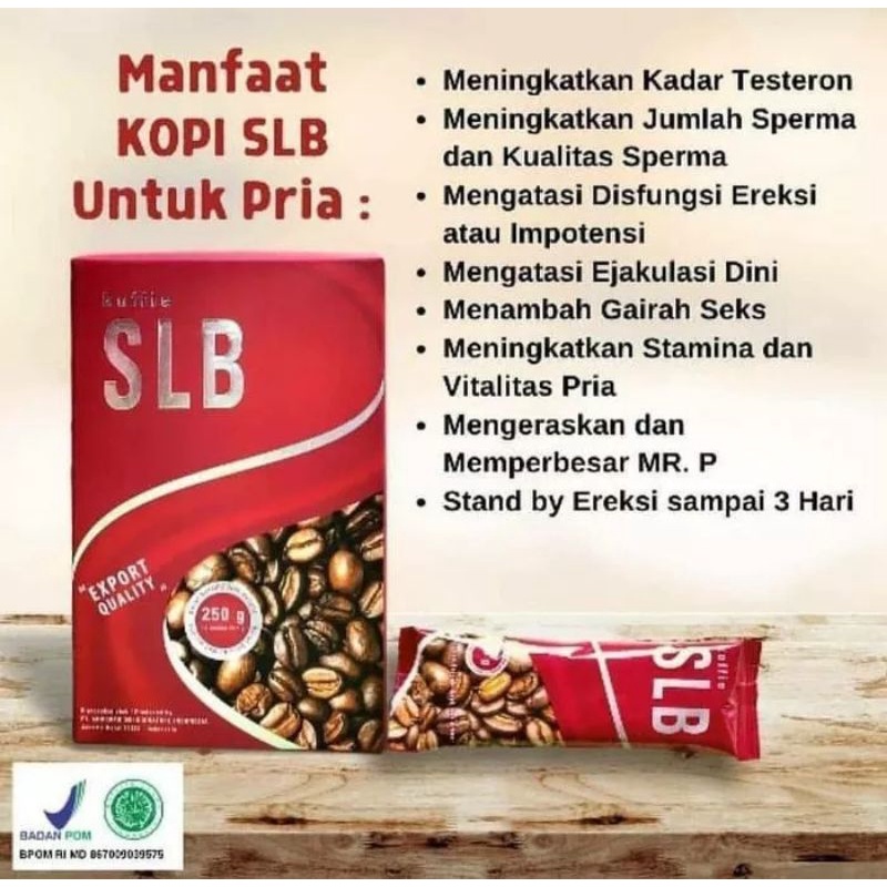 

Kopi SLB Vitalitas Stamina Pria Dewasa Keras Tahan Lama 1 Sachet