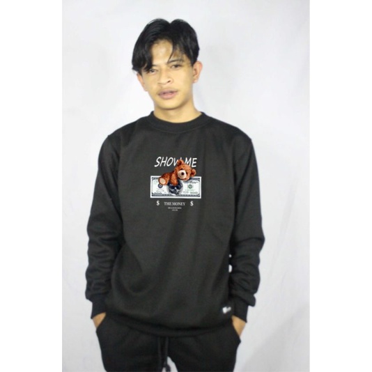 Crewneck Basic Sweater Sablon Original NVR Clothing 04