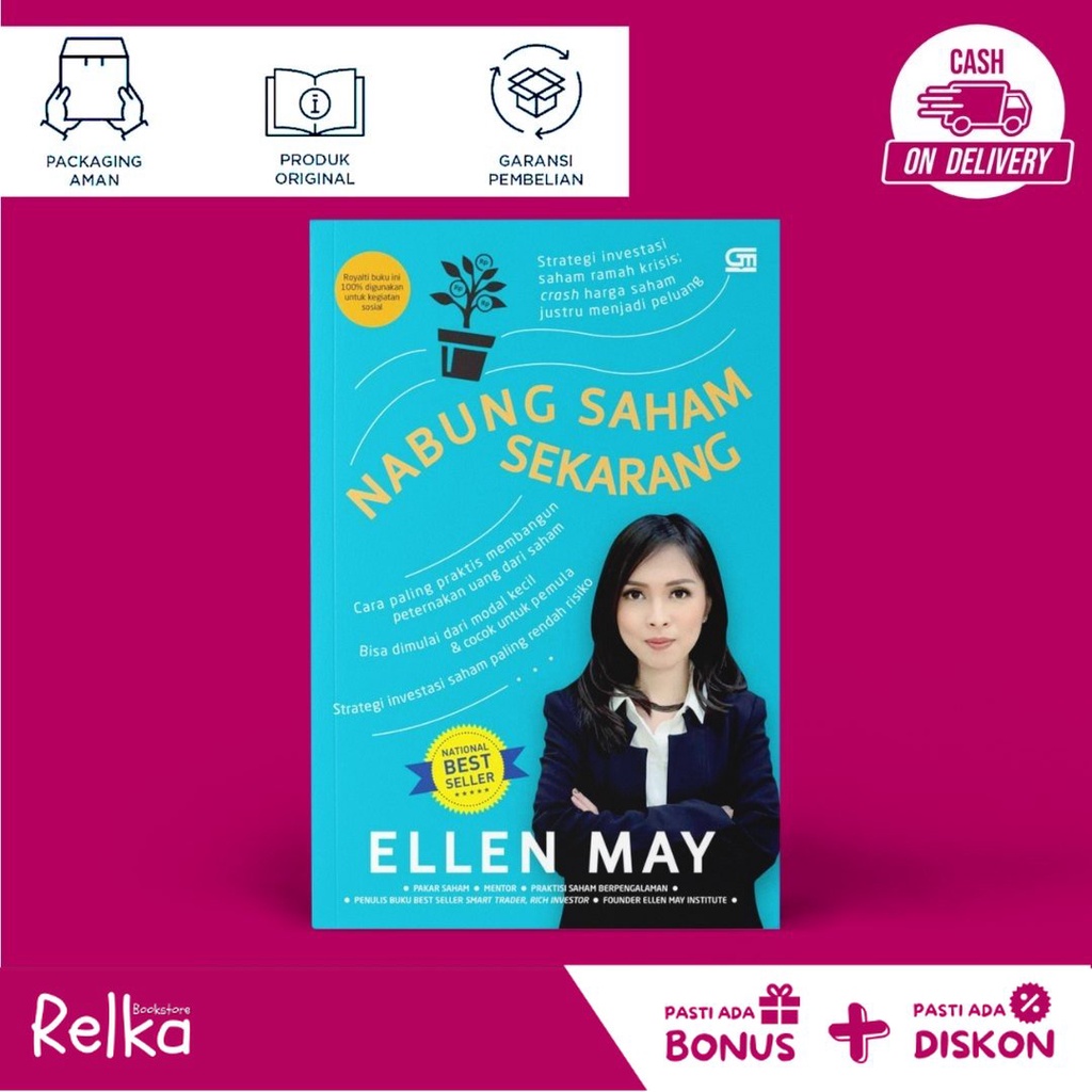 Jual Buku Nabung Saham Sekarang - Ellen May | Shopee Indonesia