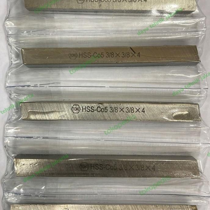 

pahat bubut hss toki 3/8 x 4 co5 - pisau bubut hss cobalt 5% 3/8