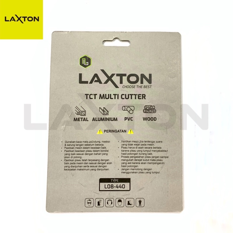 LAXTON multi cutter L08-440 mata potong besi gergaji 4&quot;x40T gerinda MURAH LARIS