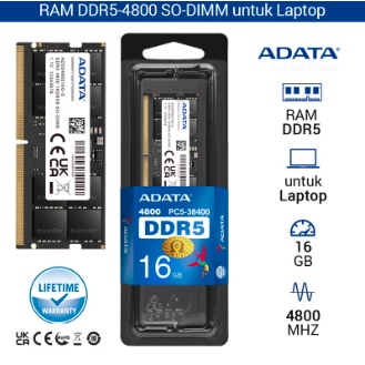 RAM DDR5 4800 ADATA SODIMM Laptop 8GB/16GB