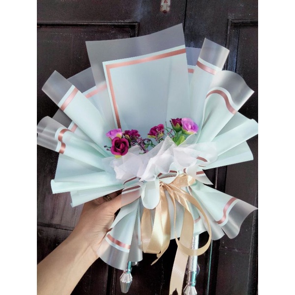 Buket kosong + bunga / kerangka buket