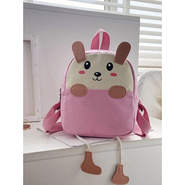 PTS - MISS PINKY  -  - CUTE CARTOON - TAS ANAK - TAS SEKOLAH RANSEL SEKOLAH ANAK CARTOON 3D