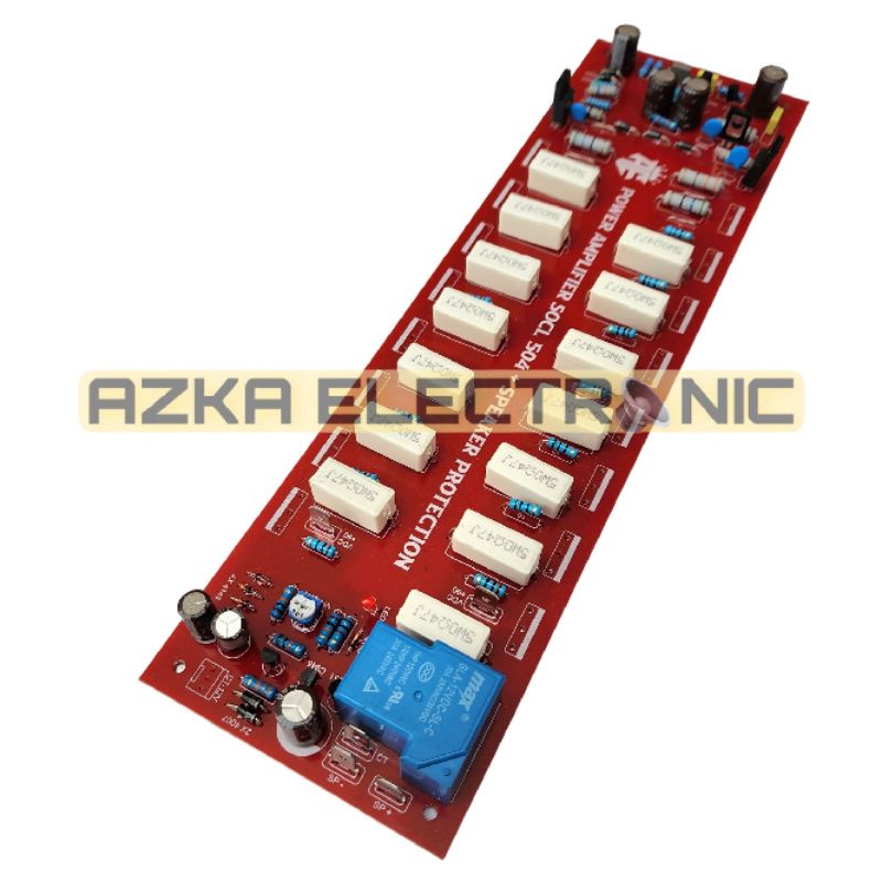 Kit Driver Power Amplifier SOCL 504 Plus Speaker Protector AE-52