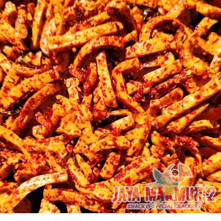 

PROMO[TD4]-basreng stik 1kg viral pedas daun jeruk bumbu melimpah