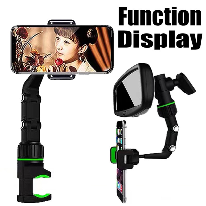 [AIYU] Baju Kaos Distro Pria Wanita Lengan Pendek Dudukan Spion Mobil Phone Holder Untuk Ponsel Gps Navigasi Bracket SmartPhone Holder Stand