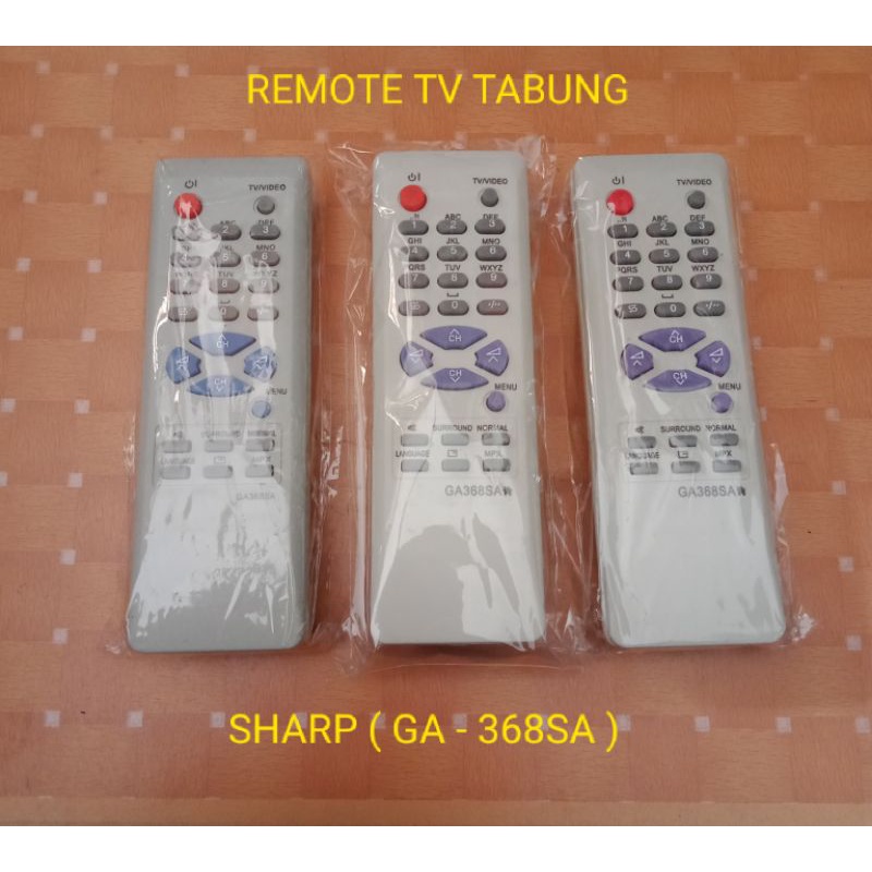 REMOTE TV TABUNG SHARP