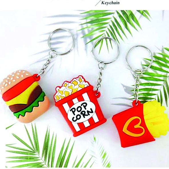 ⭐️𝐈𝐇𝐒 𝟖𝟓𝟗 𝐋𝐚𝐦𝐩𝐮𝐧𝐠⭐️Gantungan Kunci Karakter Mcd Fast Food Key Chain