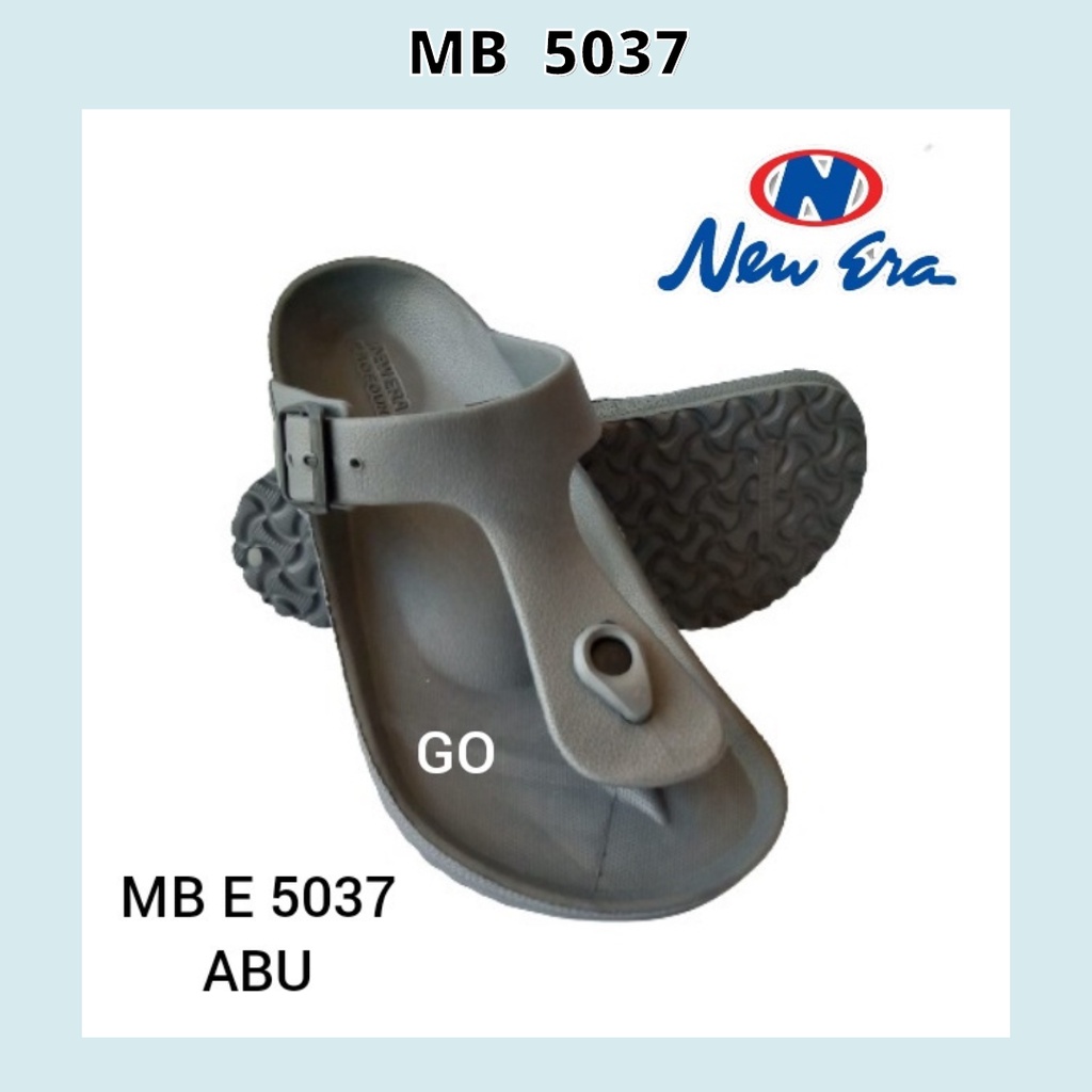 BB NEW ERA MB E 5037 Sandal Sintetis Pria Jepit Karet 39/43