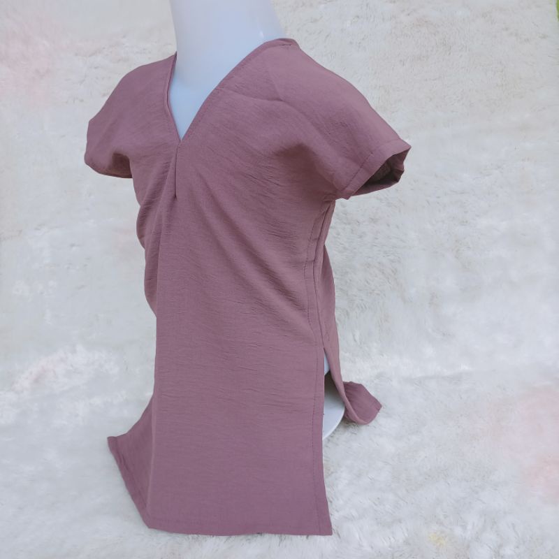 NAGITA ANAK Crinkle Airflow 1-6 Tahun Baju Anak Nagita Atasan Long Square