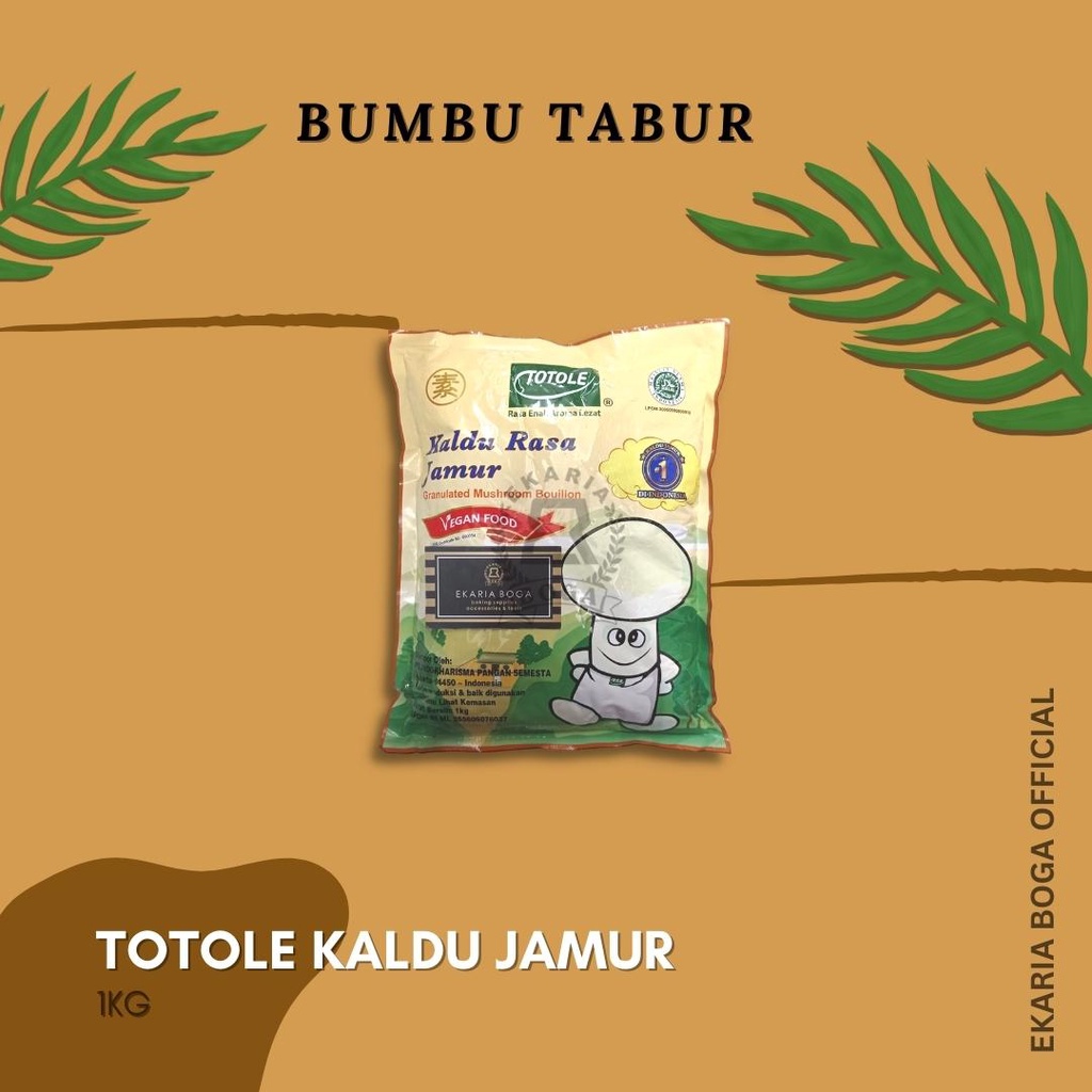 

BUMBU TABUR | BUMBU MASAK | TOTOLE | TOTOLE KALDU JAMUR 1KG