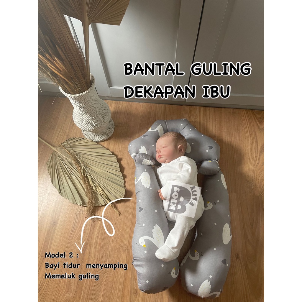 BANTAL GULING BAYI DEKAPAN IBU / MULTIFUNGSI 3IN1 BANTAL GULING BAYI PREMIUM JUMBO