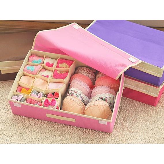 UNDERSET STORAGE BOX - TEMPAT CELANA DALAM - TEMPAT PENYIMPANAN UNDERWEAR