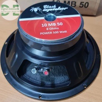 Audio Black Spider Speaker 10MB50 10 inch BS 10 MB 50 PROMO ORI