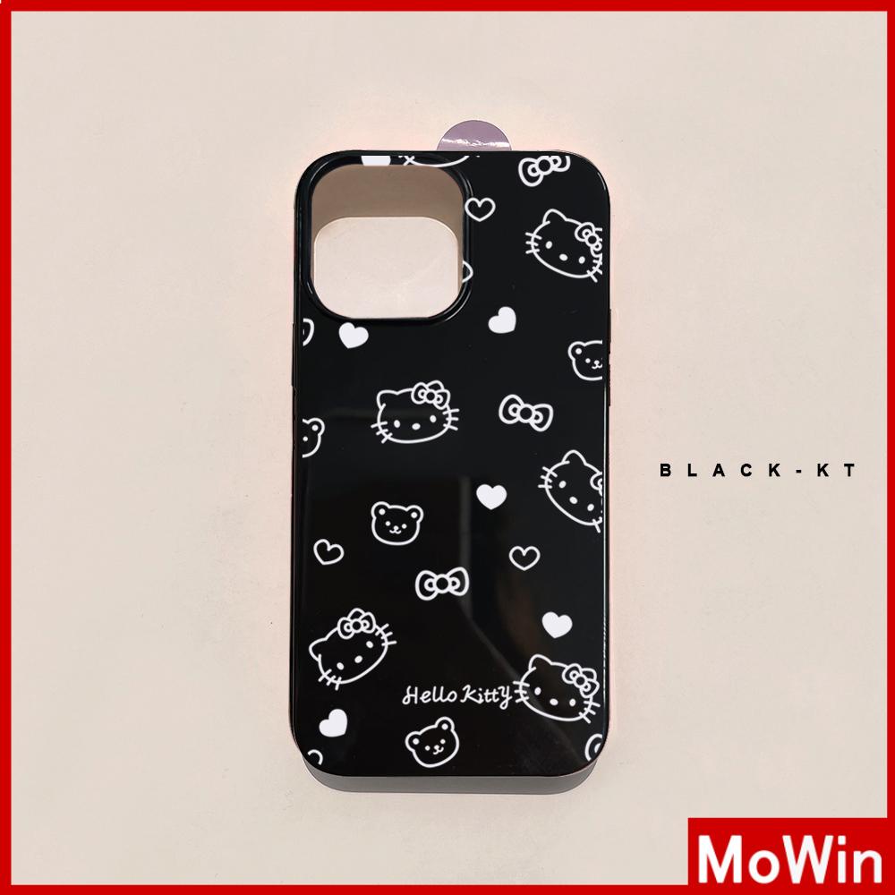 For iPhone 14 Pro max iPhone Case Black Soft Case TPU Candy Case Shockproof Big Hole Protection Camera Cute Cartoon Compatible For iPhone 13 Pro max 12 Pro Max 11 xr xs 7Plus 7 8