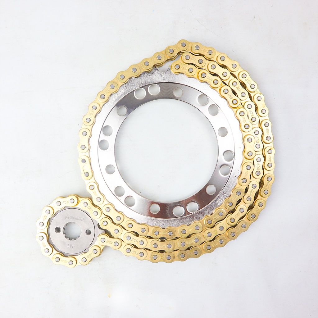 Gir Paket CB250R 520 14T - 38T 520H-108L Gold Series Merk KC / Gearset Cb250R / girset cb250r