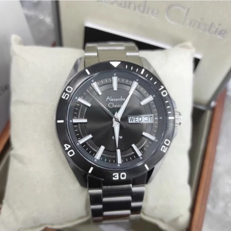 ALEXANDRE CHRISTIE 6512 MEBTBBA JAM TANGAN ANALOG ORIGINAL