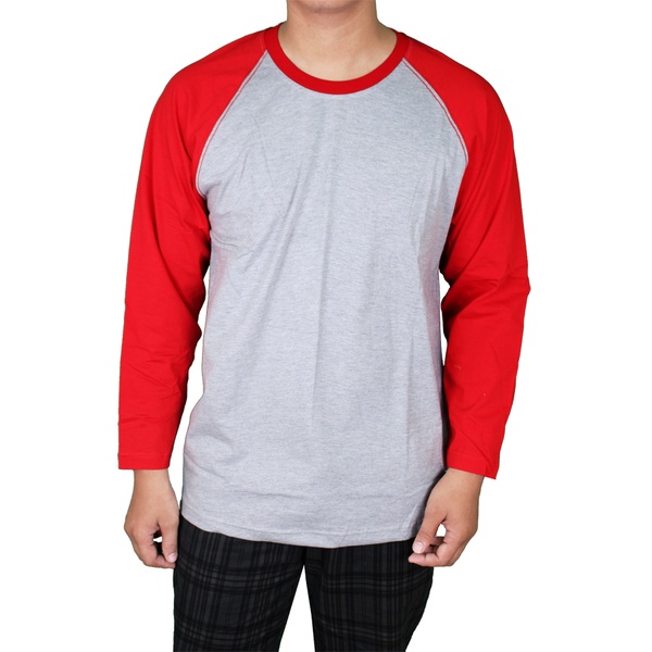 Raglan Tshirt Pria Panjang PLS 164