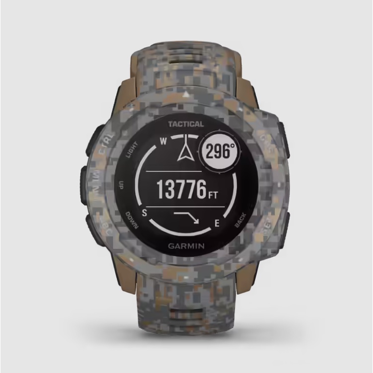 GARMIN Jam Tangan Pria Instinct Tactical Sport Pria GPS - Garansi Resmi