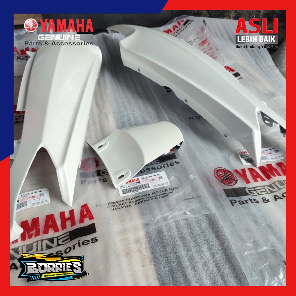 BODY SAMPING YAMAHA MIO SPORTY MIO SMILE WARNA PUTIH 5TL-F1721-00-GE &amp;