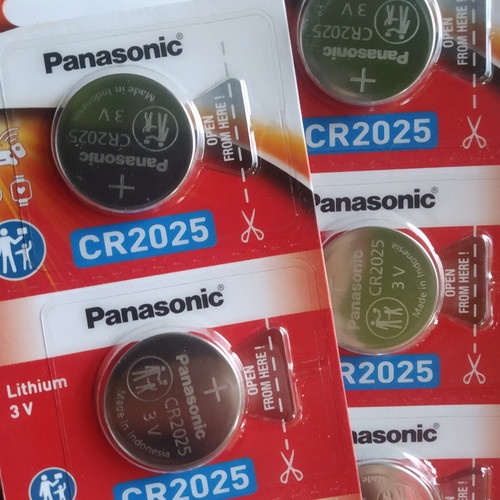 [Z186] Baterai Bulat Kancing Panasonic CR2032 /CR2025 / CR2016 Button Battery Batre Remot Remote