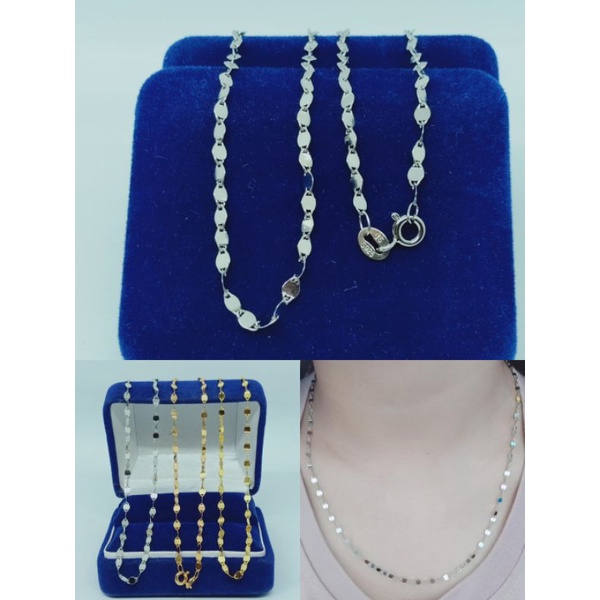 kalung rante Ca*tier silver925/kalung perak asli berlapis emas/fashion kalung wanita perak925