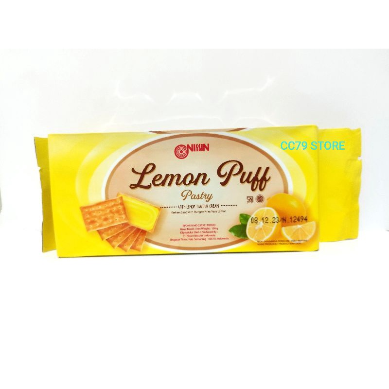 

Nissin Lemon Puff Pastry Biscuit 150gr