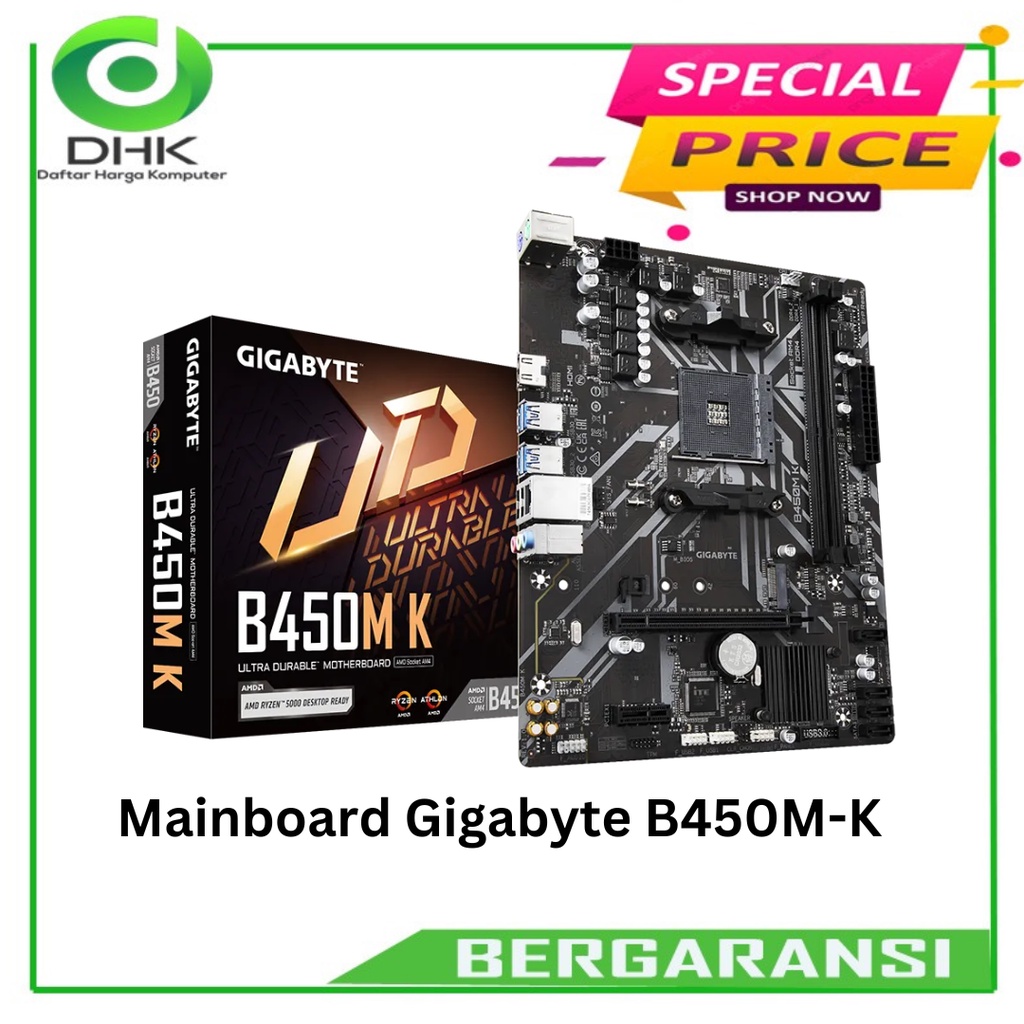 Mainboard Gigabyte B450M-K