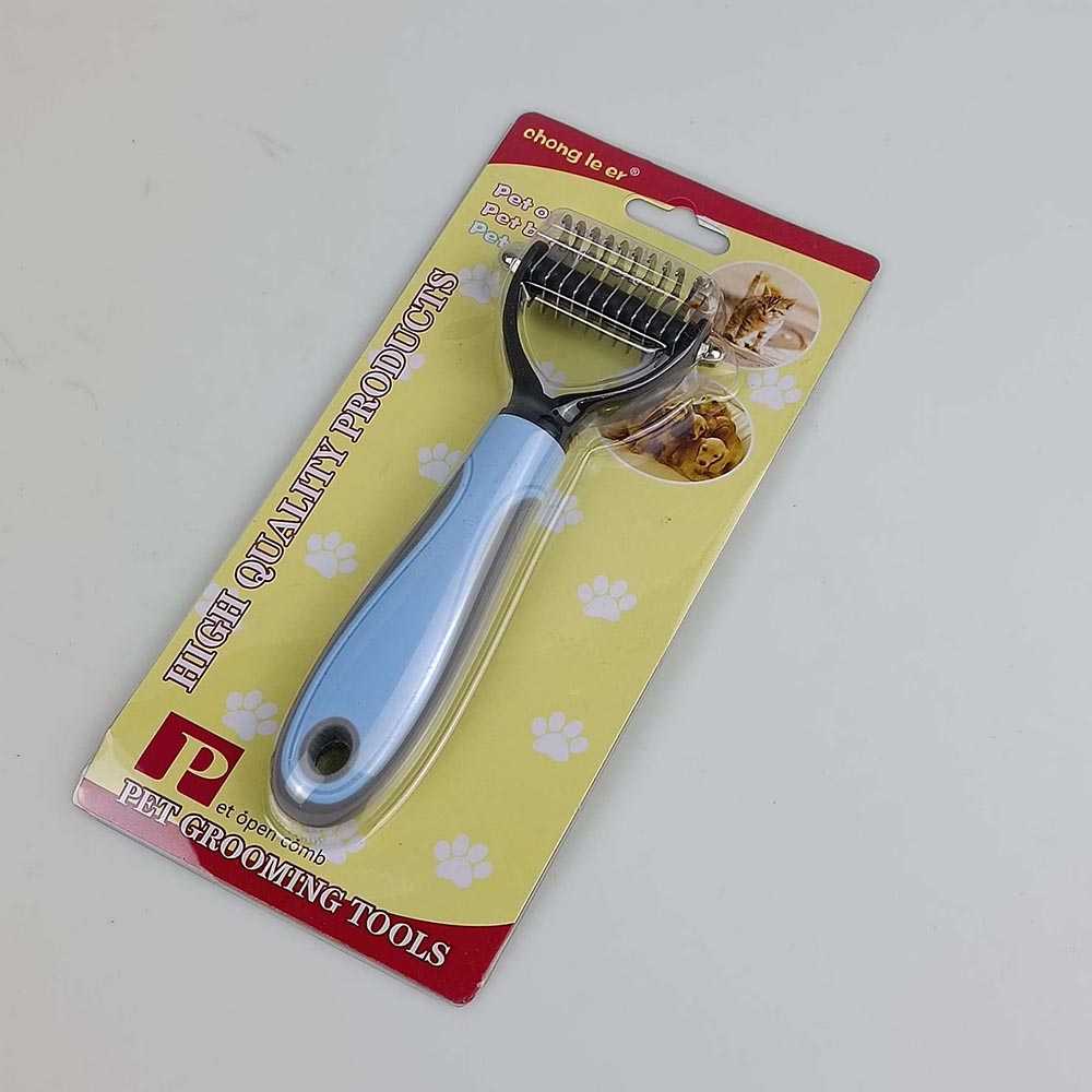 Chong Le Er Sisir Rambut Binatang Peliharaan Hair Removal Comb - AES0124 - KSKN