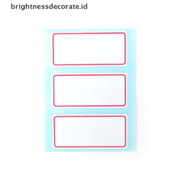 

Paja Ni632 12 Lembar Stiker Label Nama Kosong Dengan Perekat Dapat Ditulis