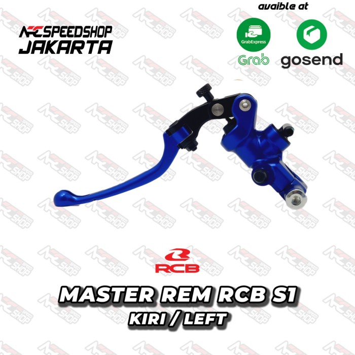 Rcb Forged Master Brake Pump Rem Rcb Radial S1 14Mm Kiri Blue #Original
