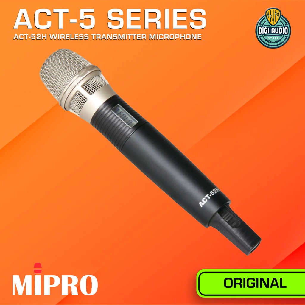 Wireless Microphone Transmitter MIPRO ACT-52H for Receiver ACT-5 Series Handheld Mic Vocal Genggam
