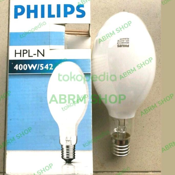 Jual PHILLIPS HPL N 400W E 40 LAMPU MERCURY HPLN 400/542 E40 400W ...