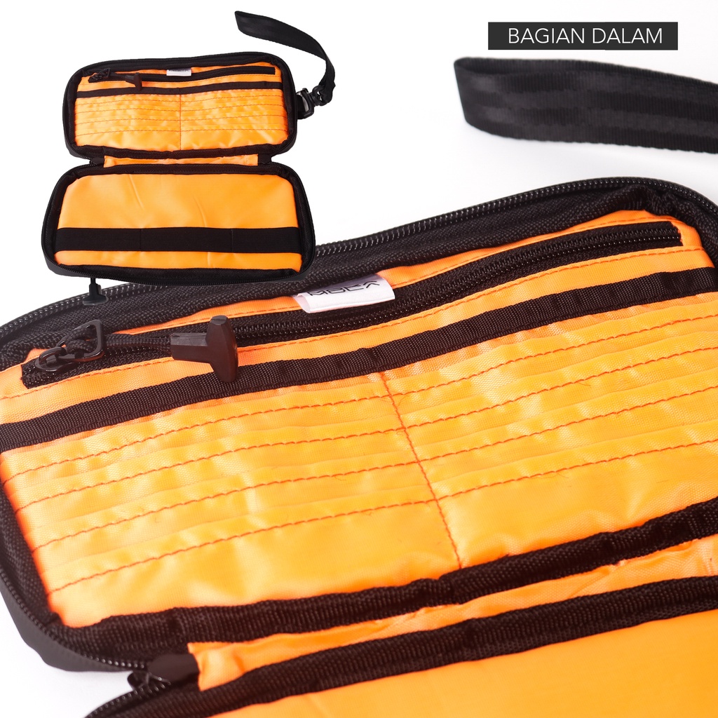 Hand Bag Tas Tangan Clutch Waterproof - Tuckle Mokamula