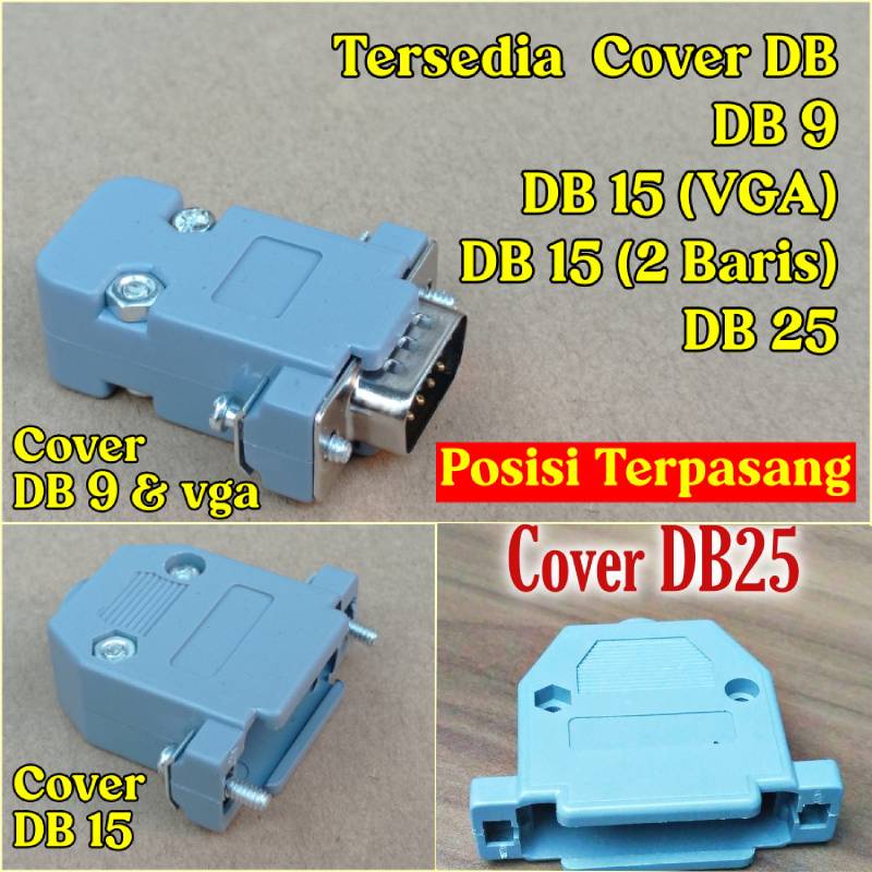 cover rumah holder db9 db vga db15 db25 kabel Db 9 db 15 db 25 Cover