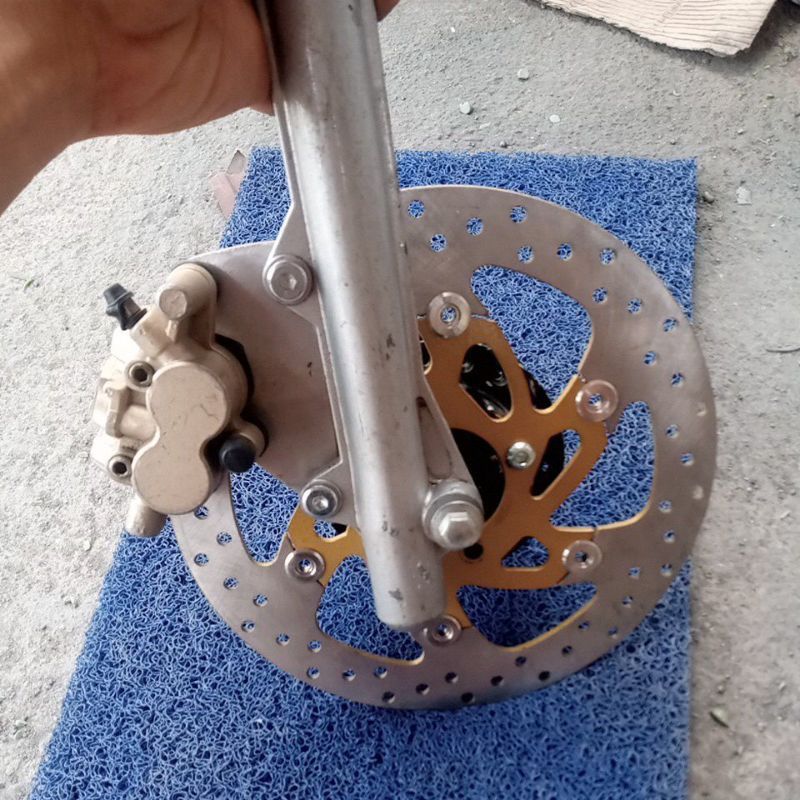 braket cakram supra  260mm 267mm kharisma wave 110 wave 125 cs 1 pakai disk cakram 260mm