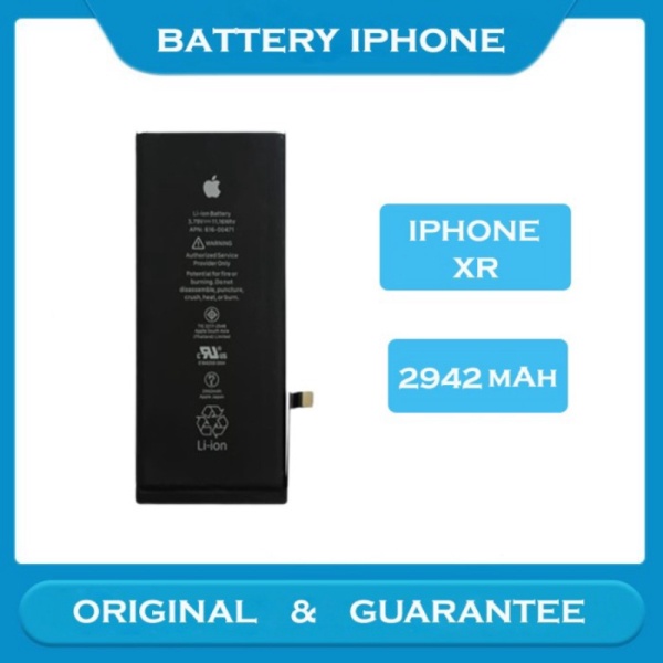 Jual Battery Batre Baterai Iphone XR 2942 mAh Original Bergaransi Diskon