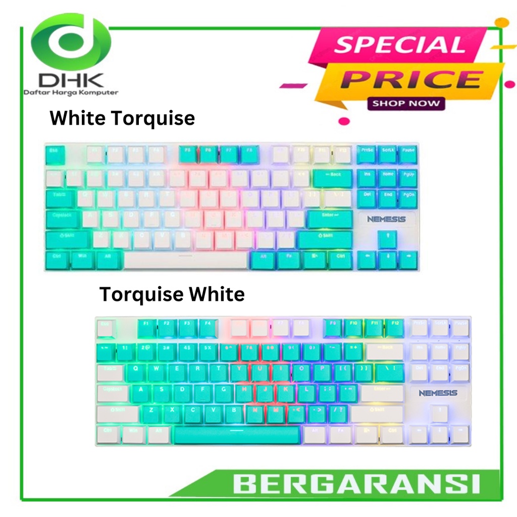 Keyboard NYK Nemesis MKN01 MKN-01 Ezalor TKL RGB | Mechanical Keyboard