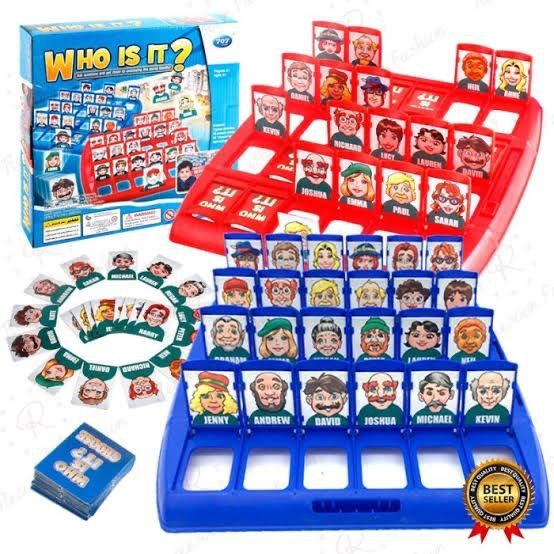 WHO IS IT? FAMILY GAME permainan keluarga board games seru liburan