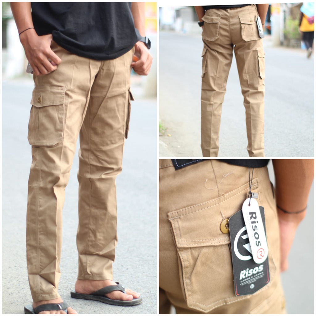 CELANA CARGO PANJANG PRIA KEREN RISOS VOLCOM ORIGINAL PROMO