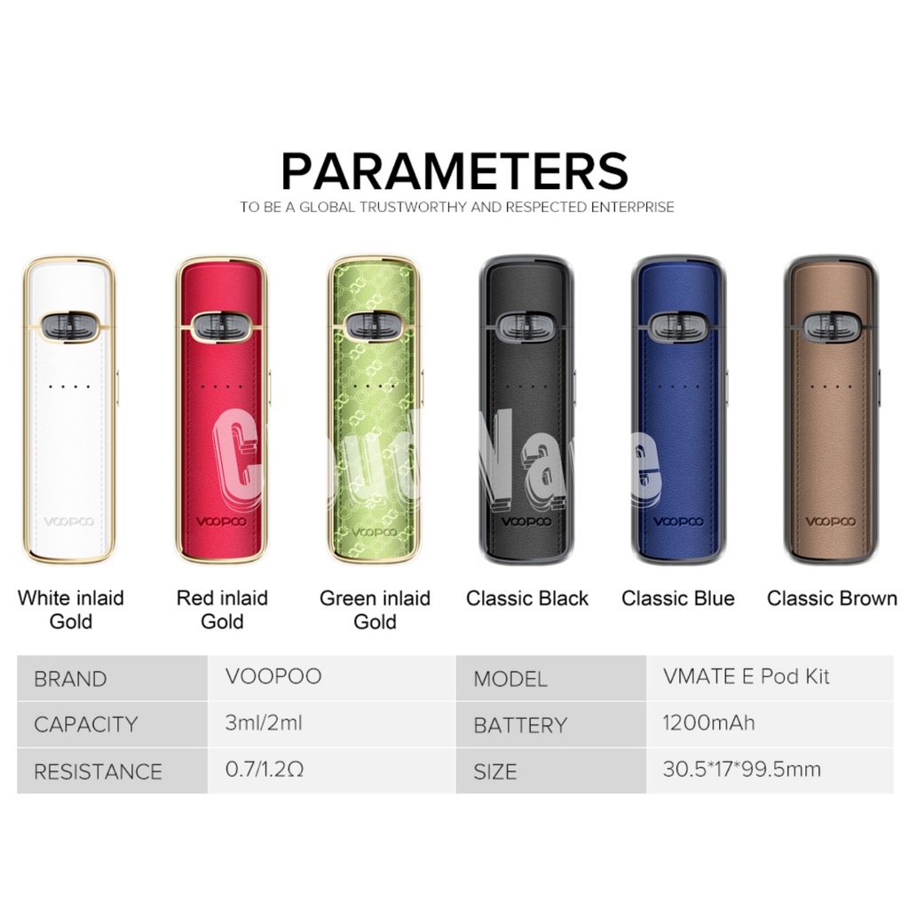 Terbaru COD  KIT VMATE E 20W 1200MAh ORIGINAL BONUS 60ML