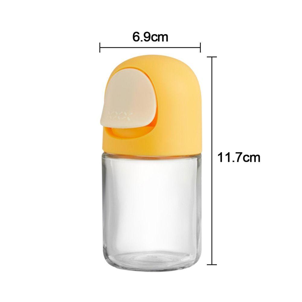 Shaker Garam Kuantitatif Nanas 0.5g Botol Bumbu Jar Kaleng Dispenser Garam