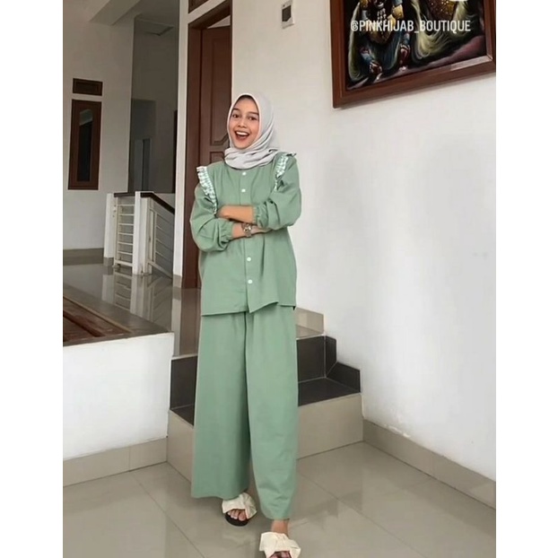 NAOMI SET ONE SET BY PINKHIJAB_BOUTIQUE KATUN RAMI PREMIUM BEST SELLER