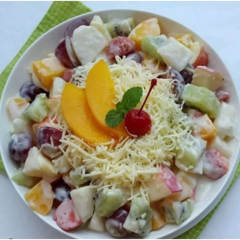 

cemilan makanan rumahan(salad Buah)